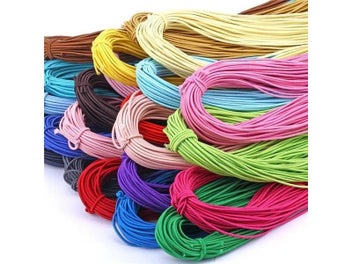 Listing 4 of 10 for 2mm Colorful High-Quality Round Elastic Band Round Elastic Rope Rubber Band