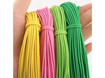 Listing 5 of 10 for 2mm Colorful High-Quality Round Elastic Band Round Elastic Rope Rubber Band