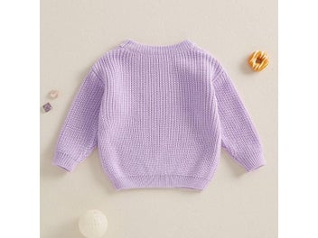 Listing 6 of 12 for Baby Girls Sweater Pullover Jumper