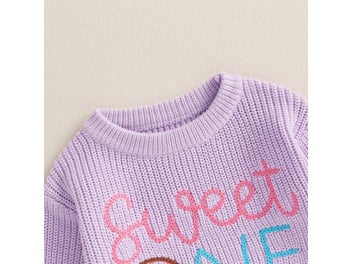 Listing 8 of 12 for Baby Girls Sweater Pullover Jumper