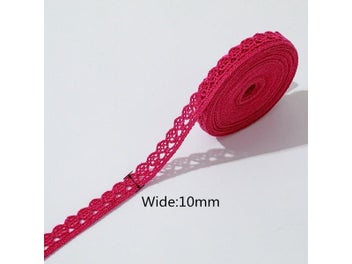 Listing 5 of 10 for 5/10Yards Cotton Embroidered Lace Ribbon Fabric DIY Handmade Curtuins Trims