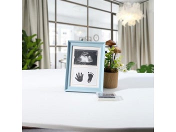 Listing 4 of 10 for Ylsteed Newborn Photo Frame Newborn Footprint Ink Pad Hand And Footprints