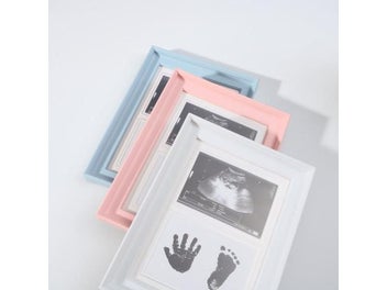 Listing 6 of 10 for Ylsteed Newborn Photo Frame Newborn Footprint Ink Pad Hand And Footprints