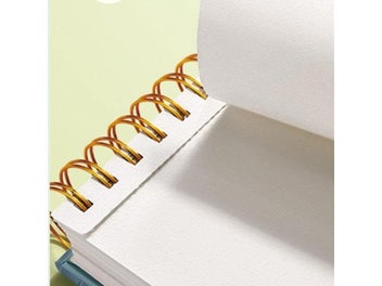 Listing 7 of 10 for 1 Set Of Sketchbook 10.4“ X 7.4” 60 Spiral Binding Art Sketchbook