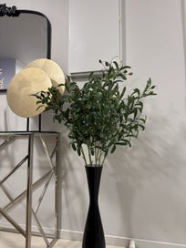 Listing 13 of 18 for Artificial plants with tall glass vase