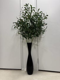 Listing 8 of 18 for Artificial plants with tall glass vase