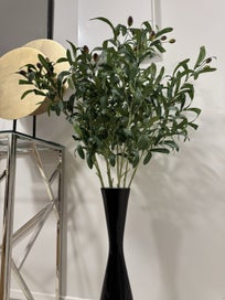 Listing 2 of 18 for Artificial plants with tall glass vase