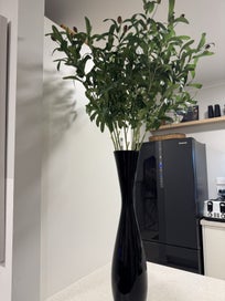 Listing 9 of 18 for Artificial plants with tall glass vase