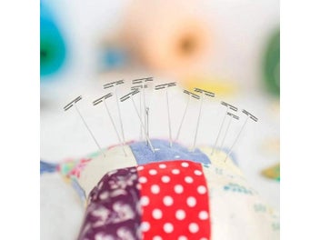 Listing 7 of 10 for 100Pcs Stainless Steel T Pins Thumbtack Pushpin T Shaped Pins Needles With