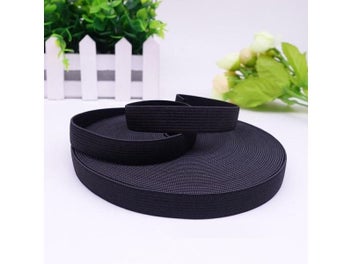 Listing 5 of 9 for Width 0.3-5cm 5M White Black Elastic Band Spandex Belt Trim Sewing/Ribbon