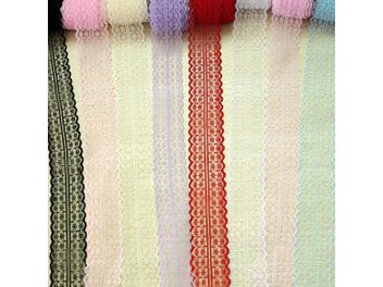 Listing 4 of 10 for Multi Color 5 Yards/Lot Width 45mm Lace Ribbons DIY Embroidered Net Lace Trim