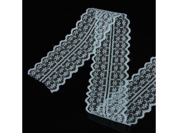 Listing 7 of 10 for Multi Color 5 Yards/Lot Width 45mm Lace Ribbons DIY Embroidered Net Lace Trim