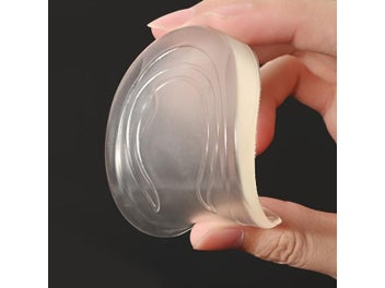 Listing 7 of 9 for Silicone Gel Height Increase Insole Heel Lifting Inserts Shoe Foot Care