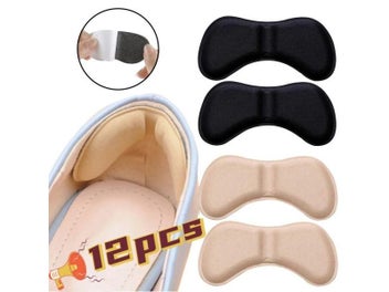 Listing 3 of 10 for 12 Pcs Heel Insoles Patch Pain Relief Anti-wear Cushion Pads Feet Care Heel