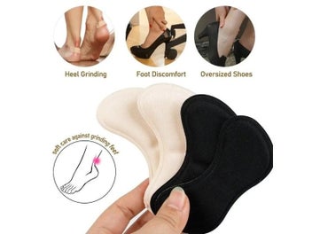 Listing 4 of 10 for 12 Pcs Heel Insoles Patch Pain Relief Anti-wear Cushion Pads Feet Care Heel