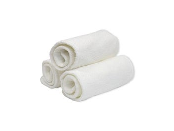 Listing 6 of 9 for 5pcs Diaper Inserts 3 Layers Microfiber Washable Reusable Inserts Super Water