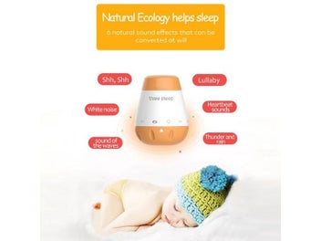 Listing 5 of 9 for Baby White Noise Machine Smart Music Voice Sensor Infants Bad Sleep Helper