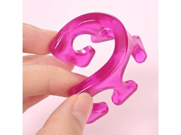 Listing 4 of 10 for Silicone Toe Spreaders For Nail Polish Application 2pcs Soft Finger Toe
