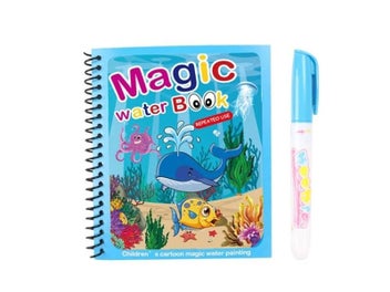 Listing 6 of 10 for NEW Kids Magic Water Drawing Books Coloring Books Painting Toys For Kids