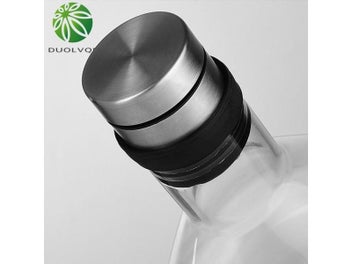 Listing 6 of 9 for Wine Decanter Crystal Red Wine Pourer Vivid Champagne Decanter Pyrex Glass