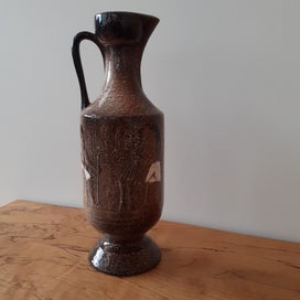 Listing 4 of 7 for Titian Egyptian urn vase. VG condition.
