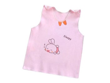 Listing 3 of 8 for Newborn Cotton Vest Summer Baby Boy Girl Clothing For 0-1 Year