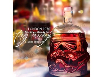 Listing 7 of 14 for 650ml Creative Storm Trooper Decanter White Soldier Glass Jug Liquor Bottle