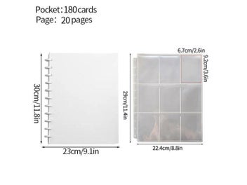 Listing 1 of 9 for Large Capacity Photocard Binder Kpop Photo Album Name Card Collect Book Idol