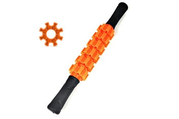 Listing 3 of 10 for 5In1 Foam Roller Set Exercise Foam Roller Massage Ball Stretching Strap -Orange