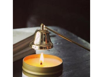 Listing 3 of 9 for Stainless Steel Candle Wick Bell Snuffer Home Hand Put Off Tool Kit Candle