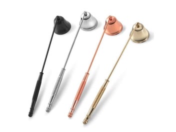 Listing 4 of 9 for Stainless Steel Candle Wick Bell Snuffer Home Hand Put Off Tool Kit Candle