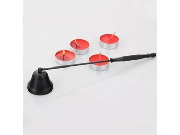 Listing 5 of 9 for Stainless Steel Candle Wick Bell Snuffer Home Hand Put Off Tool Kit Candle
