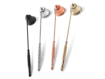 Listing 6 of 9 for Stainless Steel Candle Wick Bell Snuffer Home Hand Put Off Tool Kit Candle