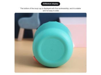 Listing 5 of 10 for Microwave Sealed Soup Cereal Cup Sealed And Insulated To Prevent Scalding For