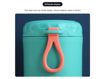 Listing 6 of 10 for Microwave Sealed Soup Cereal Cup Sealed And Insulated To Prevent Scalding For