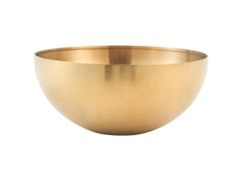 Listing 6 of 8 for Korean Style Cold Noodle Bowl Outdoor Stainless Steel Single Layer Golden