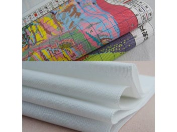 Listing 4 of 8 for Needlework DIY DMC Cross Stitch Sets For Embroidery Kits Seven Color Fox