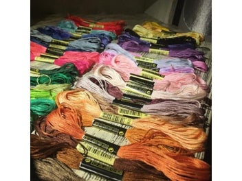 Listing 5 of 8 for 50pcs Anchor Similar Dmc Embroidery Floss Cross Stitch Cotton Embroidery Thread