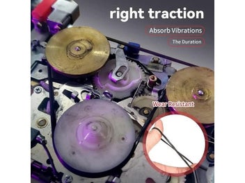 Listing 4 of 7 for 30/35/50pcs Mix Cassette Tape Replacement Rubber CD DVD Cassette Tape Recorder