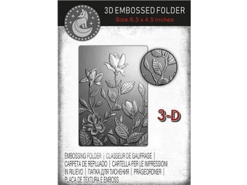Listing 1 of 9 for New Marvellus Magnolia 3d Embossed Folder And Mold For Handmade Letters And