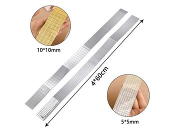 Listing 5 of 10 for DIY Self Adhesive Mosaic Tiles Stickers 5x5/10x10mm Disco Tiles Square Mirror