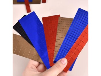 Listing 6 of 10 for DIY Self Adhesive Mosaic Tiles Stickers 5x5/10x10mm Disco Tiles Square Mirror