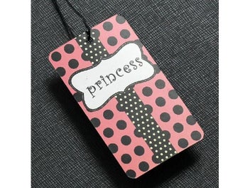 Listing 3 of 8 for 300gsm Coated Paper Custom Hang Tag With Personlized Logo Garment Clothing