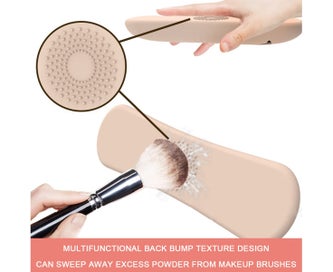 Listing 5 of 5 for Makeup Brush Holder, Travel Makeup Brush Organizer, Silicone Cosmetic Make up