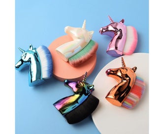 Listing 4 of 5 for Unicorn Makeup Brush Unicorn Concealer Blending Foundation Premium Cosmetic M