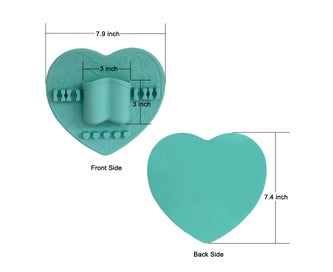 Listing 2 of 5 for Silicone Makeup Brush Organizer, Brush Holder for Air Drying, Easy to Mount t