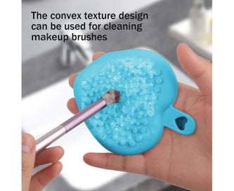 Listing 3 of 5 for Silicone Face Scrubber Exfoliator Brush, Manual Facial Cleansing Exfoliating