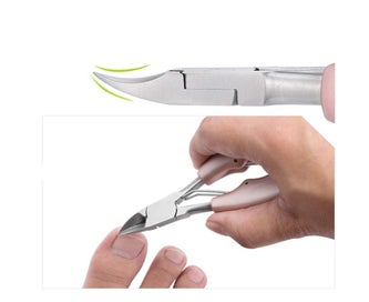 Listing 4 of 4 for Nail Clippers for Ingrown/Thick Toenail Surgical Grade Stainless Steel Sharp