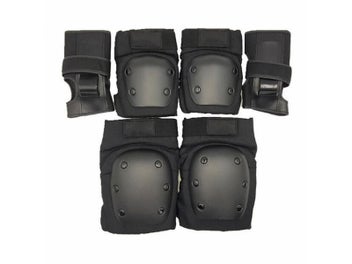 Listing 4 of 9 for 6 Pieces Pads Elbow Wrist Knee Pad For Outdoor Sports Protective Kit Inline