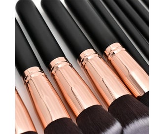 Listing 4 of 5 for Makeup Brushes 14 PCS Makeup Brush Set Premium Synthetic Foundation Brush Ble